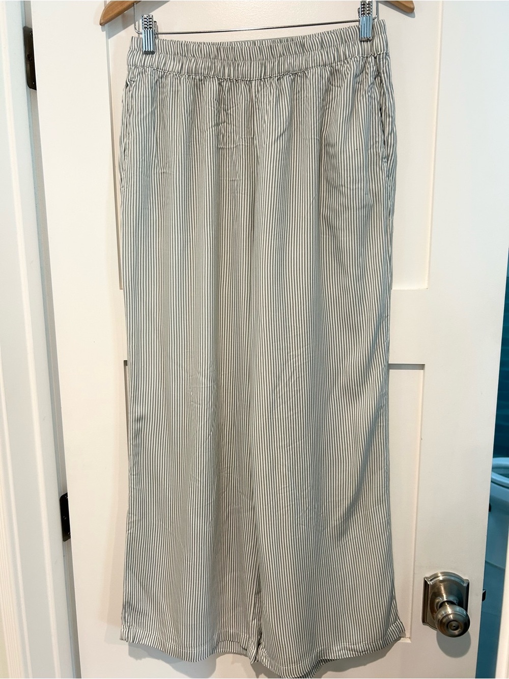 Sincerely Jules Striped Rayon Pants